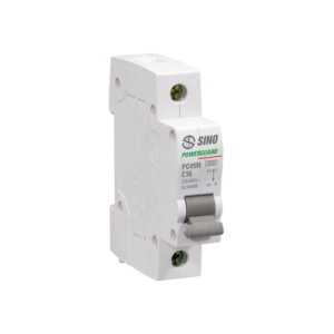MCB 1P-1E C Curve 4.5kA - 6A SINO PS45N