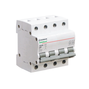 MCB 4P-1E C Curve 4.5kA - 6A SINO PS45N