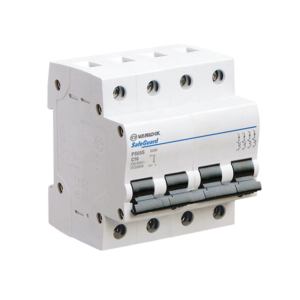 MCB 4P-1E C Curve 6.0kA - 6A SINO PS65N