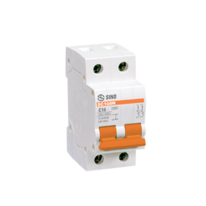MCB 2P-1E C Curve 10.0kA - 6A SINO SC108N