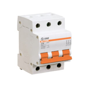 MCB 3P-1E C Curve 4.5kA - 6A SINO SC45N