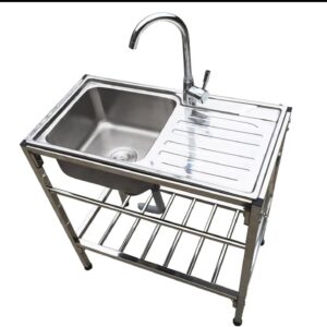 Bộ chậu rửa inox 201