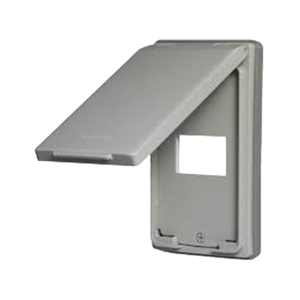 Mặt 1 thiết bị có nắp che mưa Panasonic WEG7901