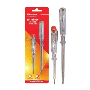 Bút thử điện Điện Quang ĐQ ETP05 (Bộ 2 cây, đầu vít dẹp, 190 mm và 140 mm)
