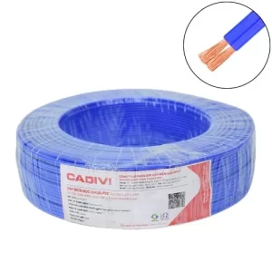 Dây điện đôi Cadivi VCmd/LF-2×0.5 mm2 (Xanh) – 0.6/1KV